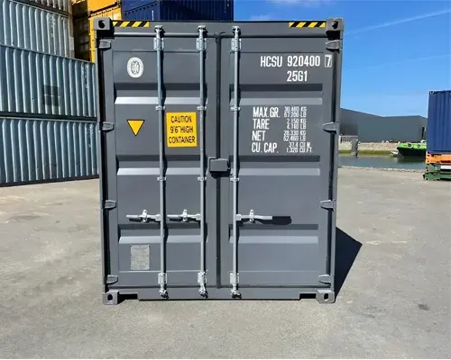20ft High Cube Shipping Container – One-Trip (9ft 6in High)