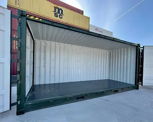 20Ft Open Side High Cube Container (9′ 6″ High)