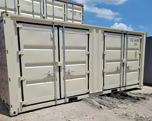 20ft Open Side Shipping Container – Dual Side Doors