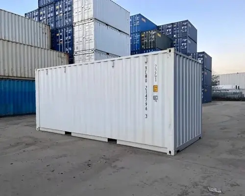 20Ft Shipping Container (One Trip) – White