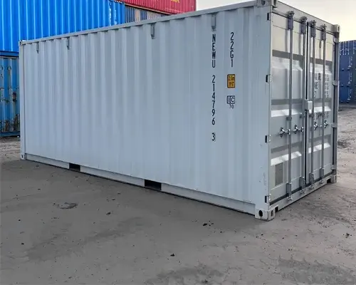 20Ft Shipping Container (One Trip) – White