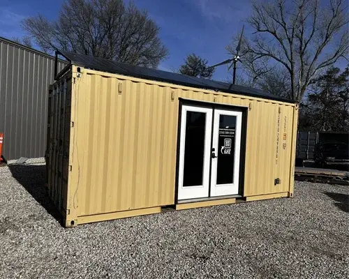 20ft Shipping Container Office Solar Off Grid