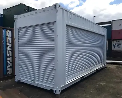 20ft x 8ft Roller Shutter Shipping Containers