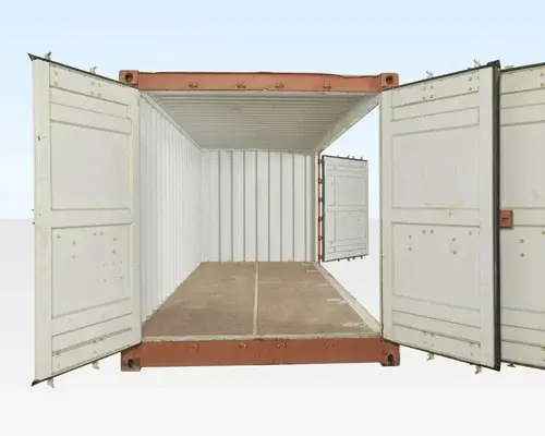 Used 20Ft Open Side / Full Side Access Contain
