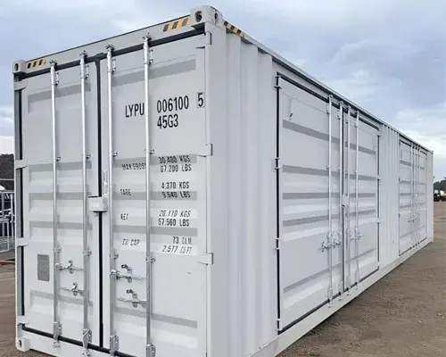 40ft High Cube Storage Container with 2 Side Doors