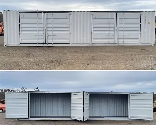 40ft High Cube Storage Container with 2 Side Doors