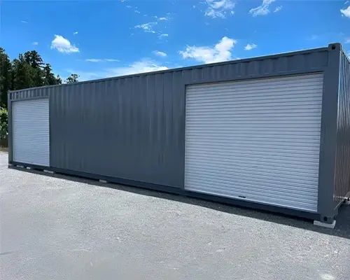 40ft Shipping Container with Dual Roll-Up Doors