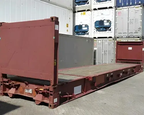 40Ft Used Collapsible Flat Rack Containers
