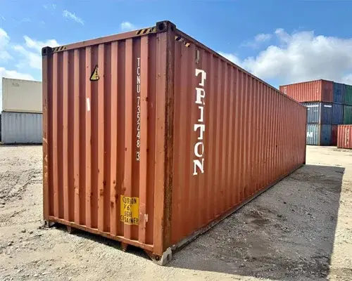 40ft Used High Cube Shipping Container – Wind & Watertight