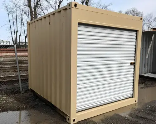 10Ft Shipping Container With Roll-Up Door