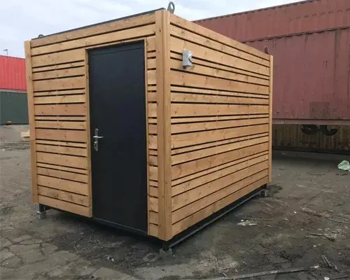 10ft x 8ft Cladded Food/Drink Outlet Shipping Containers
