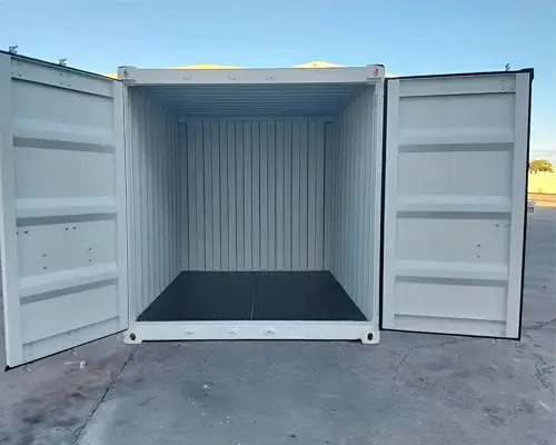 10Ft X 8Ft Shipping Container (One Trip) – White
