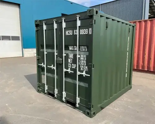 8Ft One Trip Shipping Container (Green)