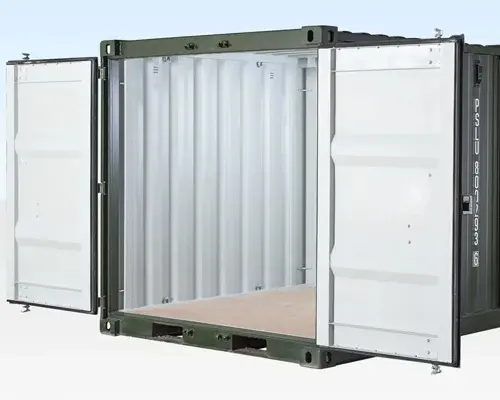 8Ft One Trip Shipping Container (Green)