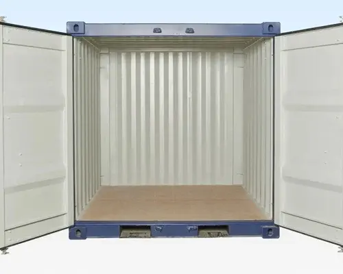 8Ft Shipping Container One Trip (Blue)