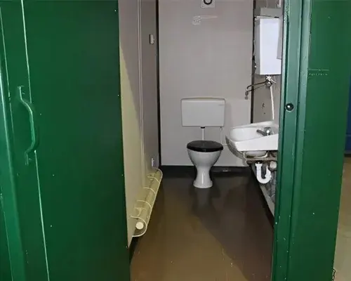 13ft x 9ft Site Office With Toilet