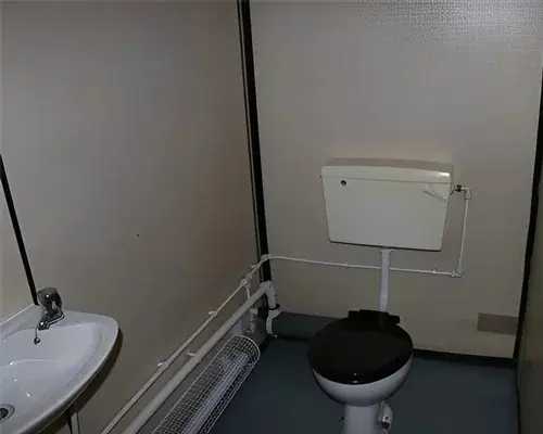 13ft x 9ft Site Office With Toilet Blue