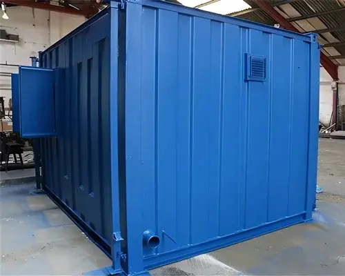 13ft x 9ft Site Office With Toilet Blue