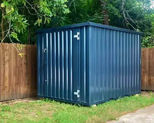 4m x 2.1m Powder Coated Flat Packed Store