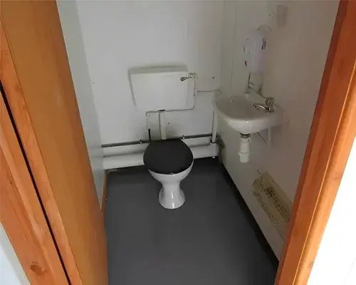 5+1 Anti Vandal Shower Toilet Block