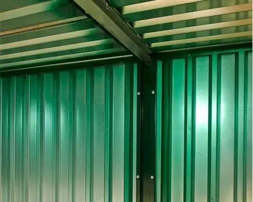 8M X 2.1M End Linked Flat Packed Container Bundle (Powder Coated)
