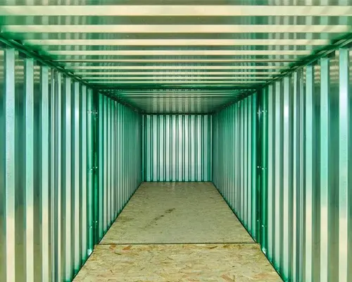 8M X 2.1M End Linked Flat Packed Container Bundle (Powder Coated)