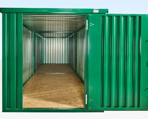 8M X 2.1M End Linked Flat Packed Container Bundle (Powder Coated)