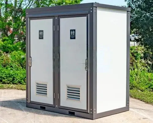 Portable Double Toilet