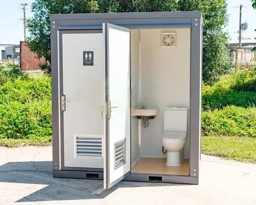 Portable Double Toilet