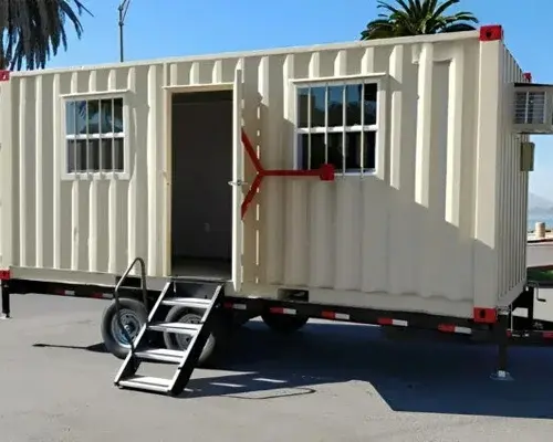 20ft Mobile Office Container With Trailer