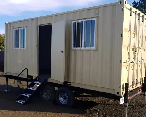 20ft Mobile Office Container With Trailer