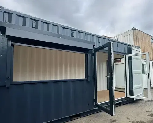 20ft x 8ft Custom Shipping Container Conversion – Portable Building2