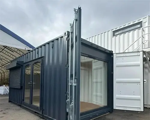 20ft x 8ft Custom Shipping Container Conversion – Portable Building2
