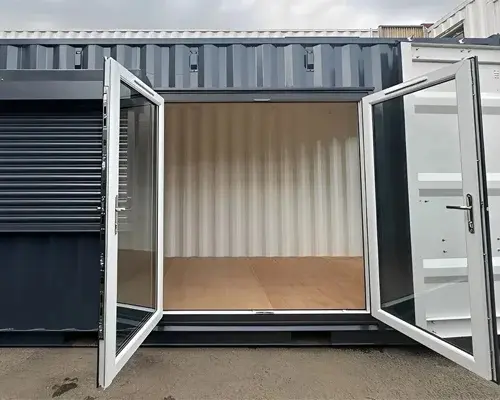20ft x 8ft Custom Shipping Container Conversion – Portable Building v2