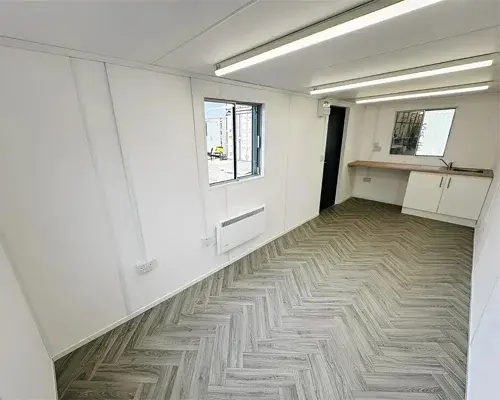 21ft x 8ft Office / Canteen Cabin – Refurbished Anti-Vandal Portable Building