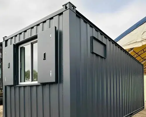 21ft x 8ft Office / Canteen Cabin – Refurbished Anti-Vandal Portable Building