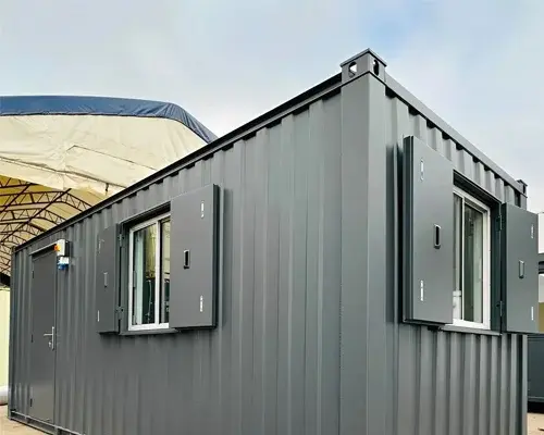 21ft x 8ft Office / Canteen Cabin – Refurbished Anti-Vandal Portable Building