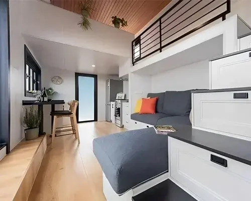 3 Bedroom Modular Container Mobile House On Wheels (Mountain-Style)