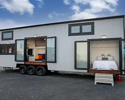 3 Bedroom Modular Container Mobile House On Wheels (Mountain-Style)