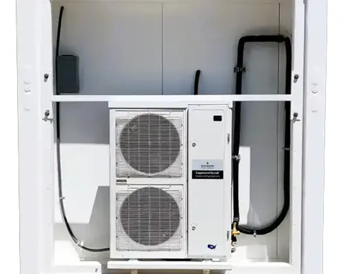 Single-Phase 20ft Refurbished Refrigerated Container Low Temp