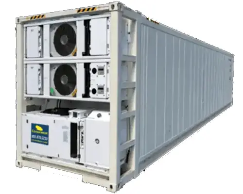 40ft Deep Freezer With Generator -76°F to 30°F